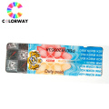 High Quality label ticket custom logo Design Scratch Coupon Ticket bill card Printing Factory in China